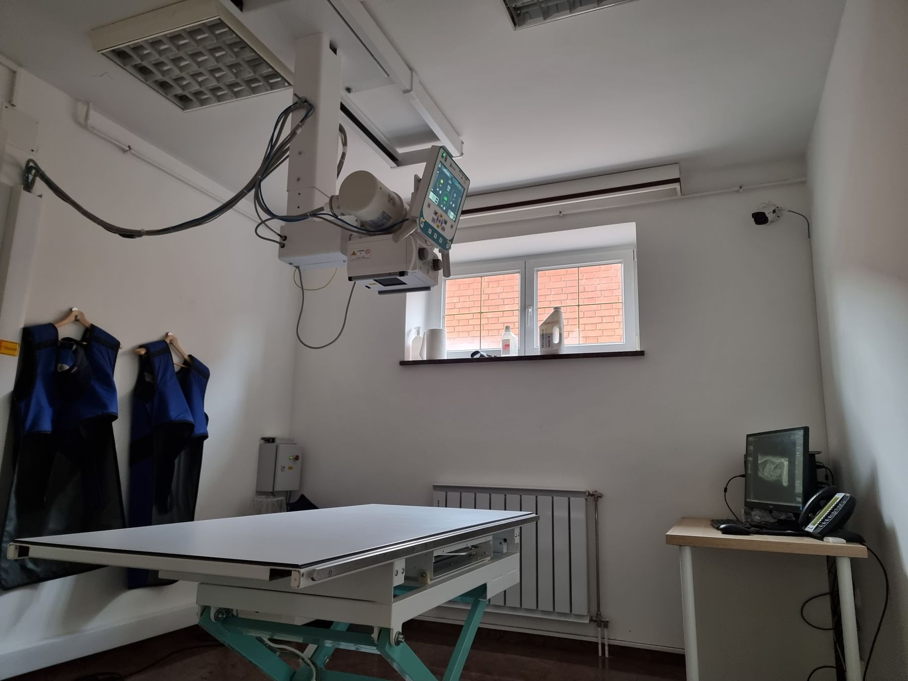 Digital X-ray imaging room
